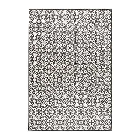 Nicole Miller Patio Country Danica Ikat Loomed Rectangular Outdoor Area Rug