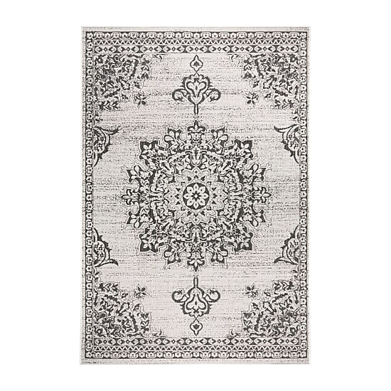 Nicole Miller Patio Country Azalea Medallion Loomed Rectangular Outdoor Area Rug