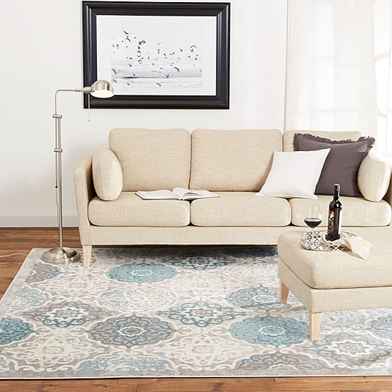 Home Dynamix Boho Andorra Ikat Loomed Indoor Rectangular Area Rug