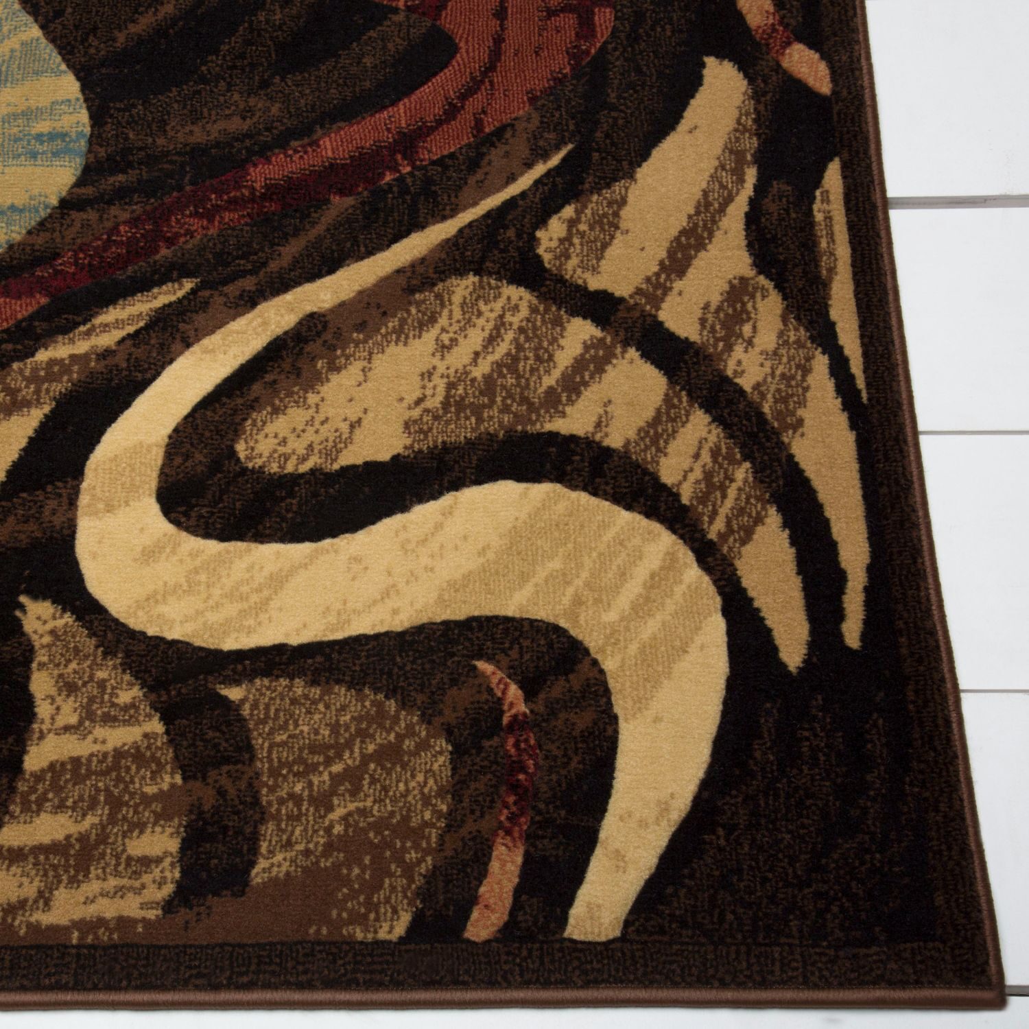 Home Dynamix Catalina Picasso Abstract Loomed Indoor Rectangular Area Rug