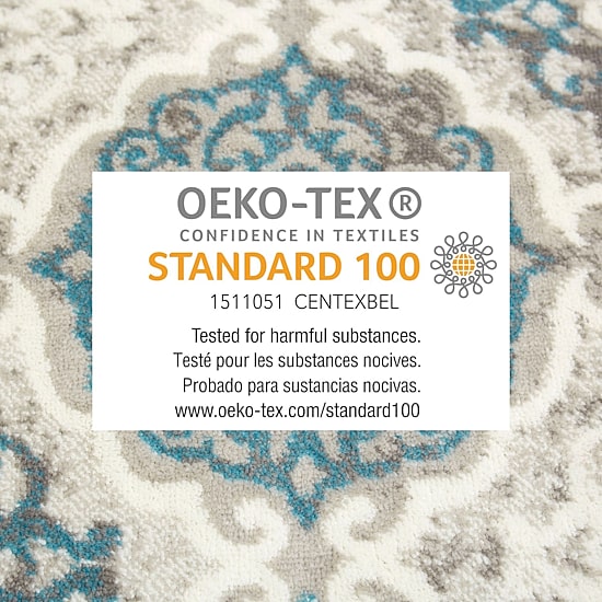 Home Dynamix Boho Andorra Ikat Loomed Indoor Round Area Rug