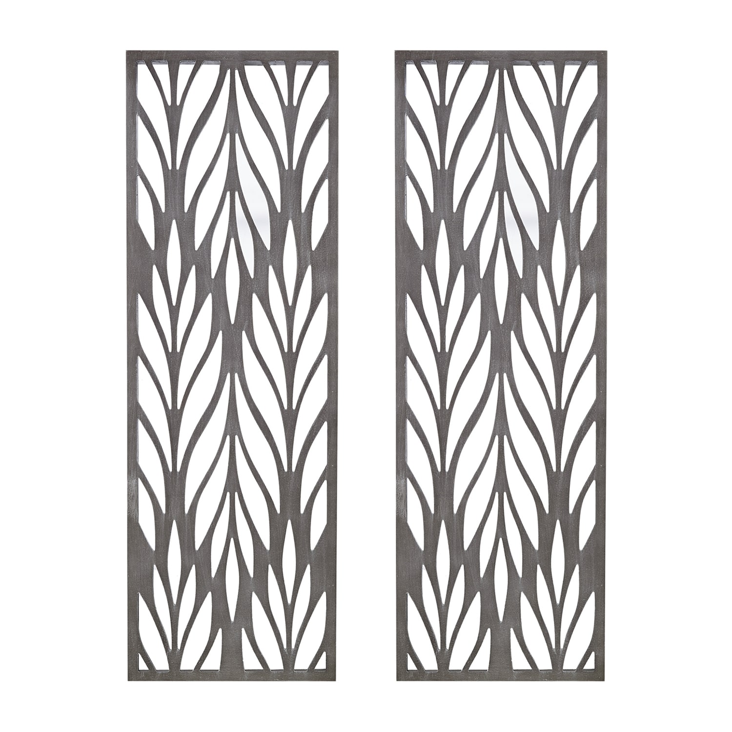 Madison Park Florian Carved Panel Décor 2-pc. Wall Art Set
