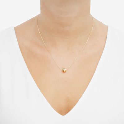 Womens 10K Gold Round 2-pc. Jewelry Set
