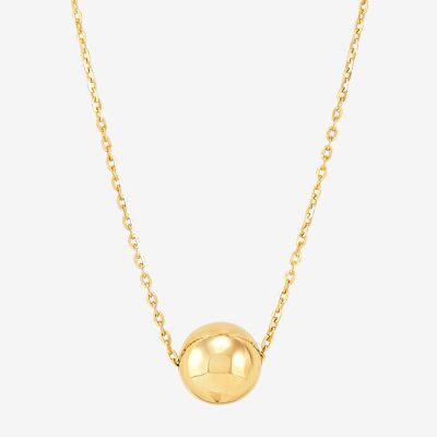 Womens 10K Gold Round 2-pc. Jewelry Set