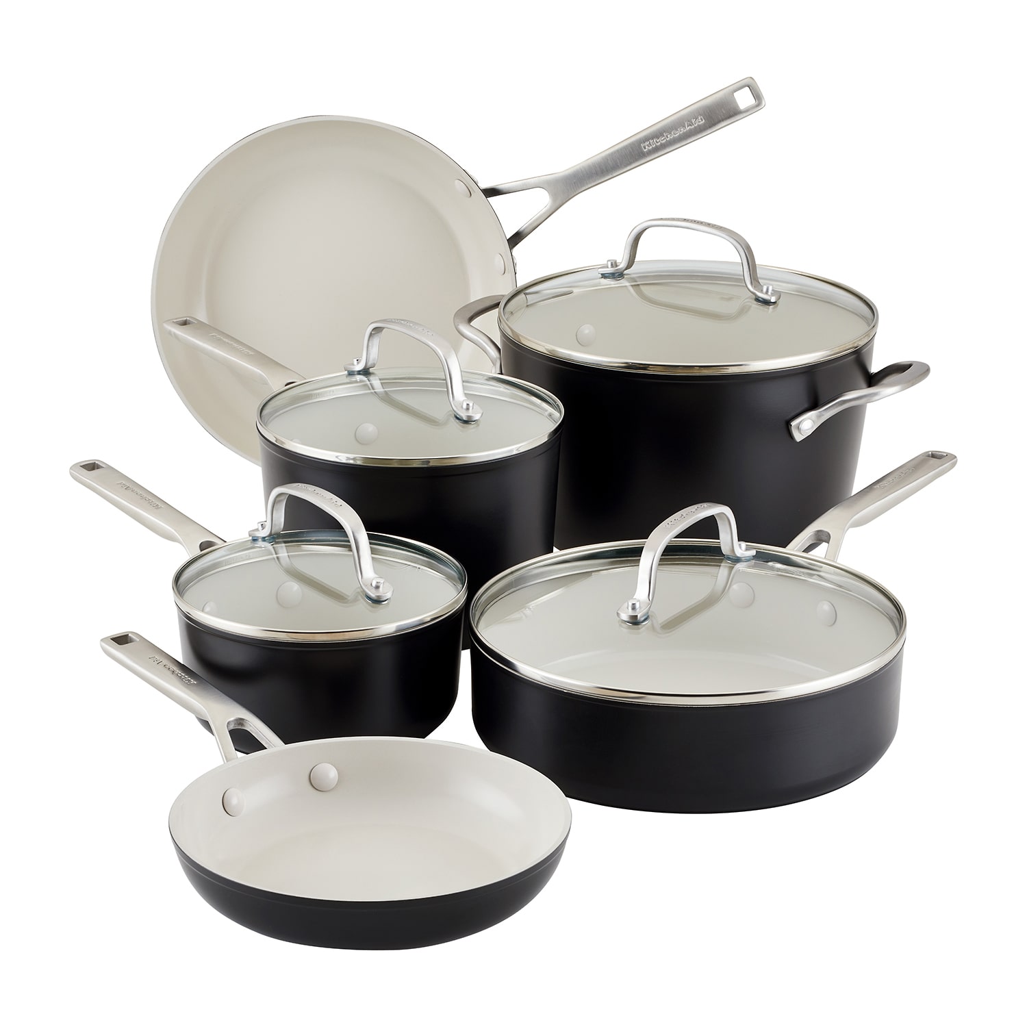 KitchenAid Ceramic 10-pc. Non-Stick Cookware Set