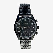 Geneva Mens Gray Bracelet Watch Mac8100jc - JCPenney