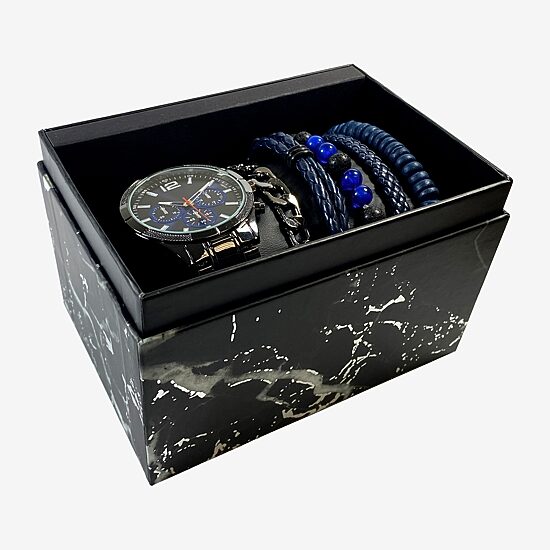 Mens Black Bracelet Watch Mac7121jc
