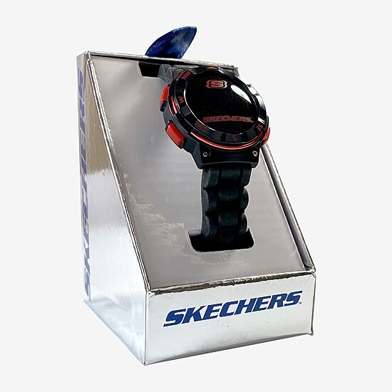Skechers Boys Black Strap Watch Ske4141jc