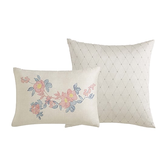 Bebejan Antique Flowers 5-pc. Midweight REVERSIBLE Comforter Set