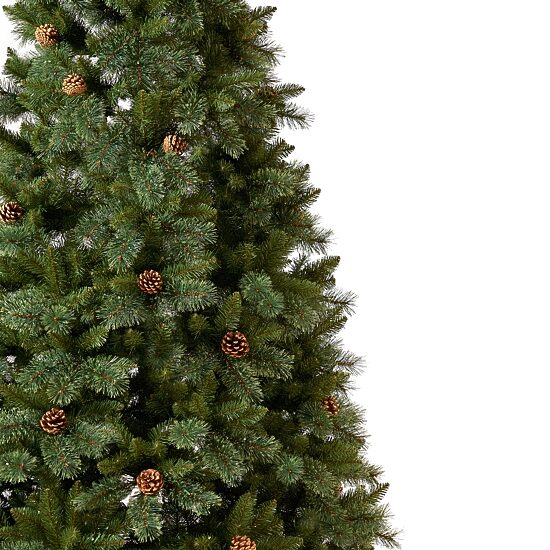 Nearly Natural Faux 11 Foot Pre-Lit Pine Christmas Tree