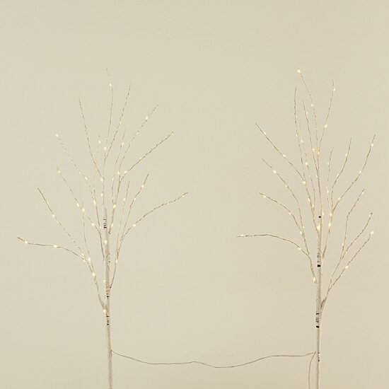 Nearly Natural 2.5' Faux Birch 2-pc. Decorative Branch