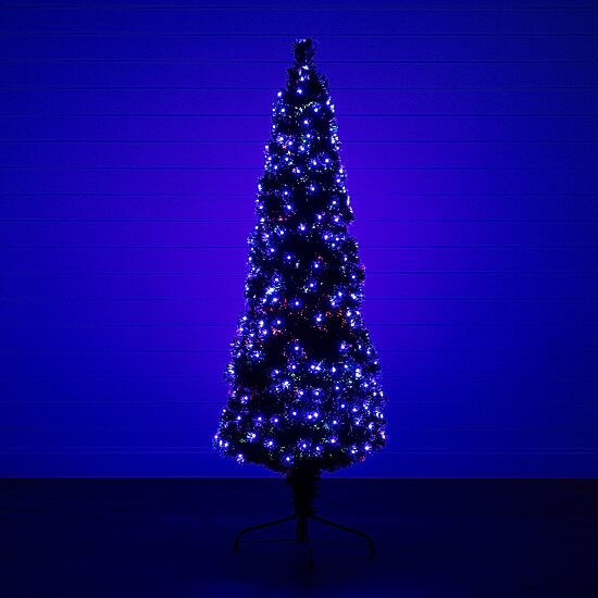 Nearly Natural Fiber Optic Faux 6 Foot Pre-Lit Pine Christmas Tree