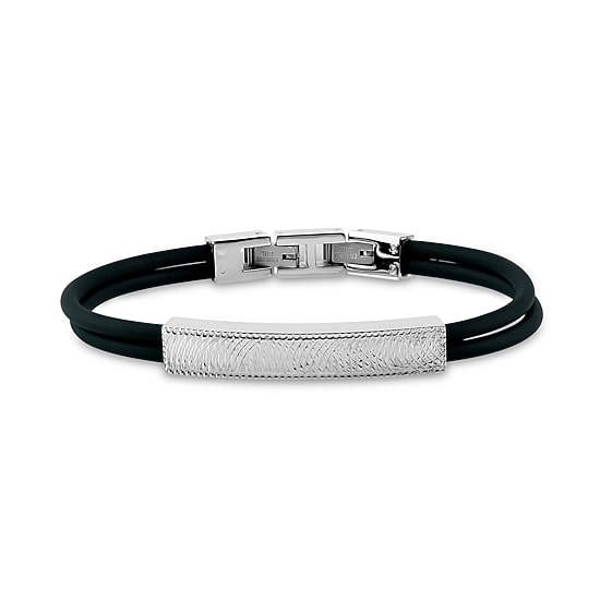 Mens Stainless Steel 8 1/2 Inch Id Bracelet