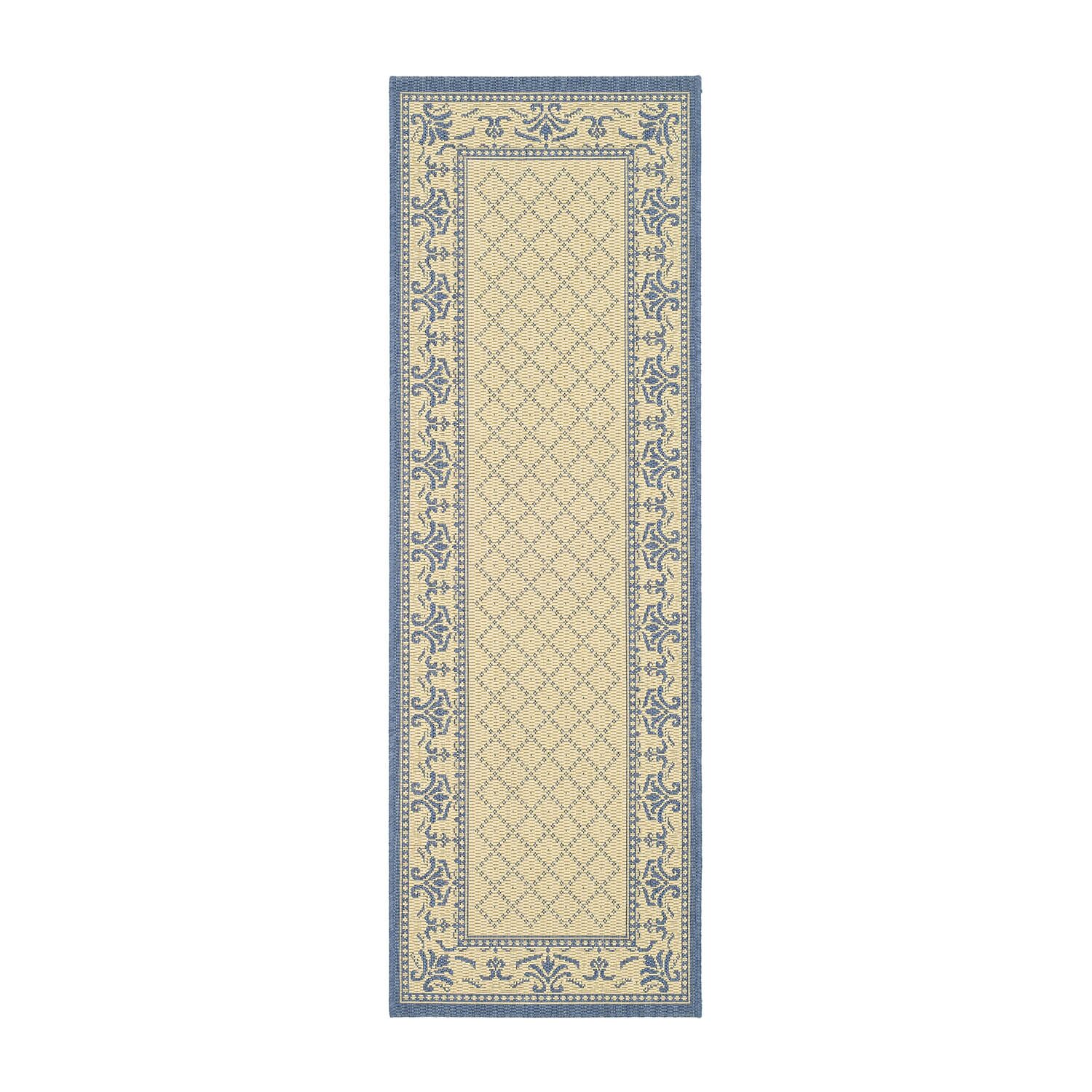Safavieh Courtyard Collection Alden Oriental Indoor/Outdoor Runner Rug