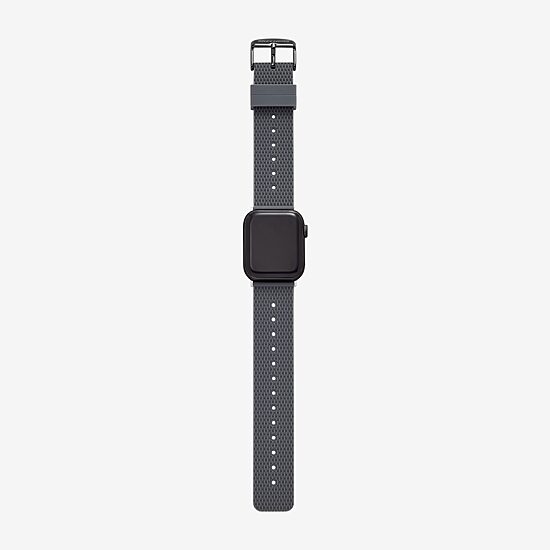 Skechers Apple Watch Compatible Mens Gray Watch Band Srs1001