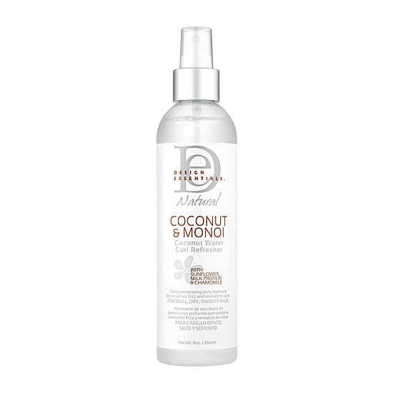 Design Essentials Coconut & Monoi Coconut Water Curl Refresher Hair Cream 8 oz.