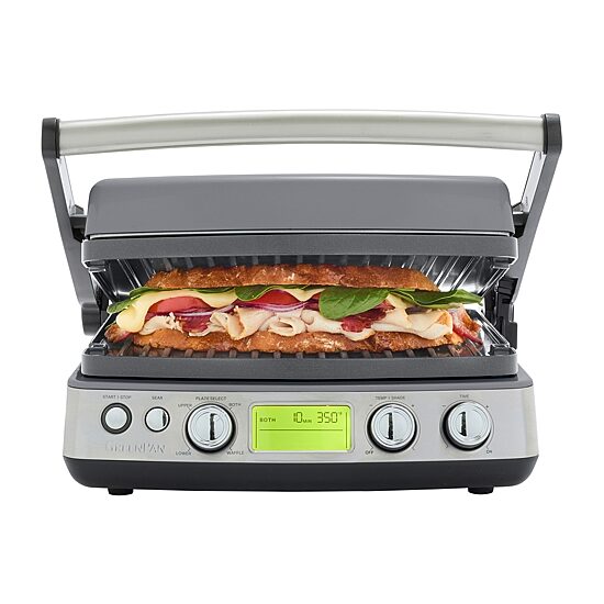 GreenPan Elite 7-in-1 Multi-Function Contact Grill & Griddle, Healthy Ceramic Nonstick