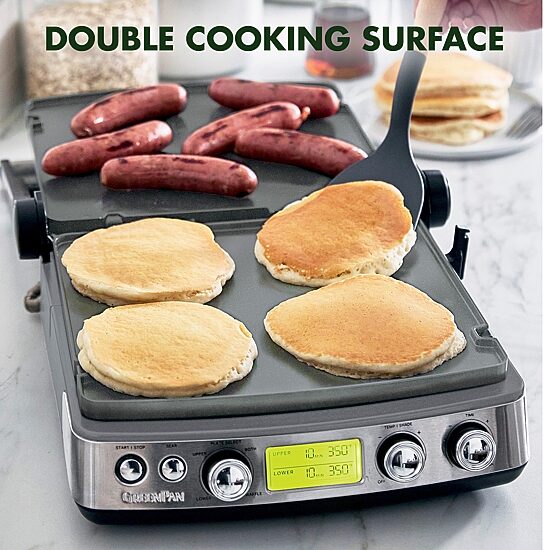 GreenPan Elite 7-in-1 Multi-Function Contact Grill & Griddle, Healthy Ceramic Nonstick