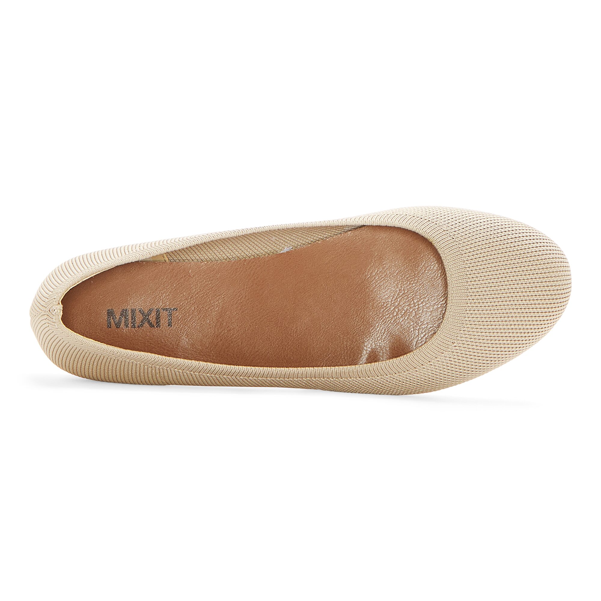 Mixit Callie Womens Round Closed Toe Ballet Flats