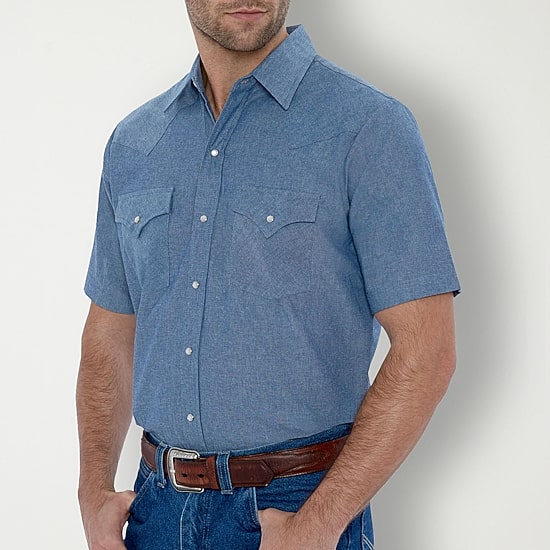 Ely Cattleman® Chambray Shirt-Big & Tall