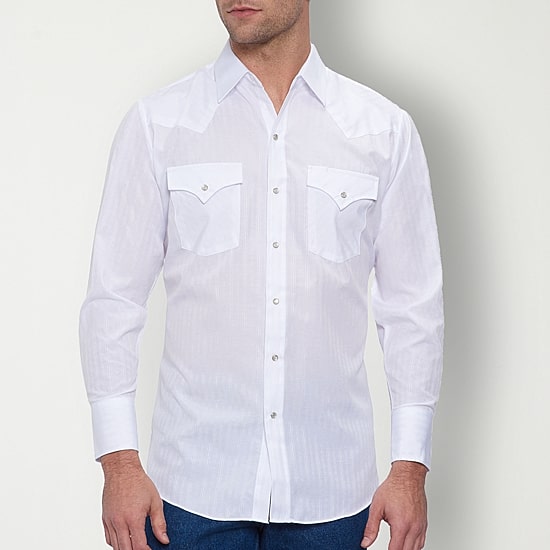 Ely Cattleman Big and Tall Mens Long Sleeve Western Shirt