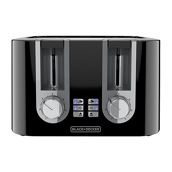 Black+Decker 4-Slice Electric Toaster