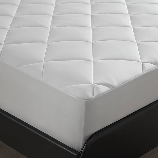 Sharper Image Cooling Touch Down Alternative Mattress Pad