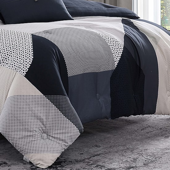 Bebejan Geo Fusion 5-pc. Midweight Reversible Comforter Set