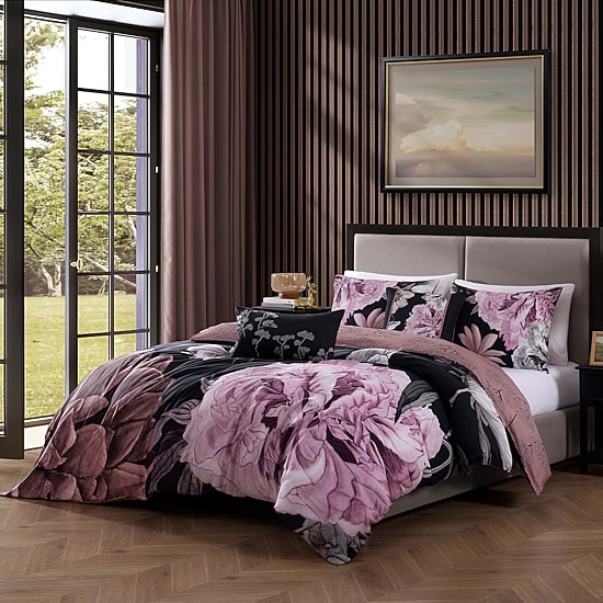 Bebejan Midnight Meadow 5-pc. Midweight Reversible Comforter Set