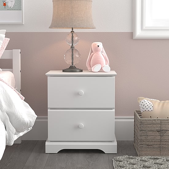 Hillsdale House Campbell 2-Drawer Nightstand