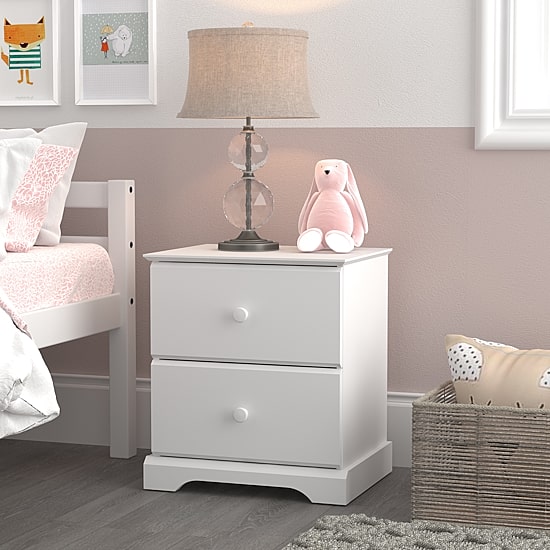 Hillsdale House Campbell 2-Drawer Nightstand