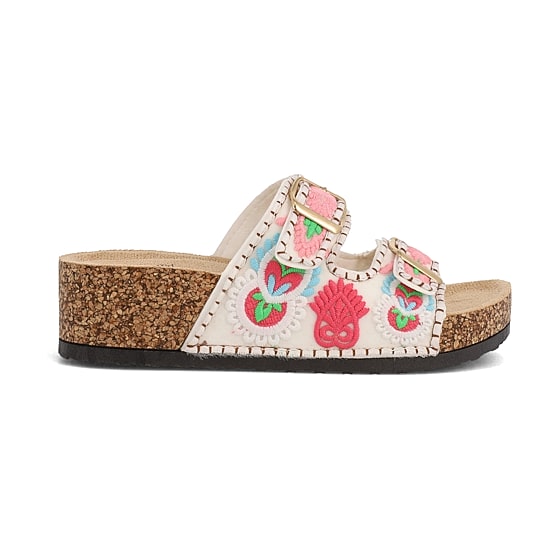 Mia Girl Tansy Womens Adjustable Strap Footbed Sandals