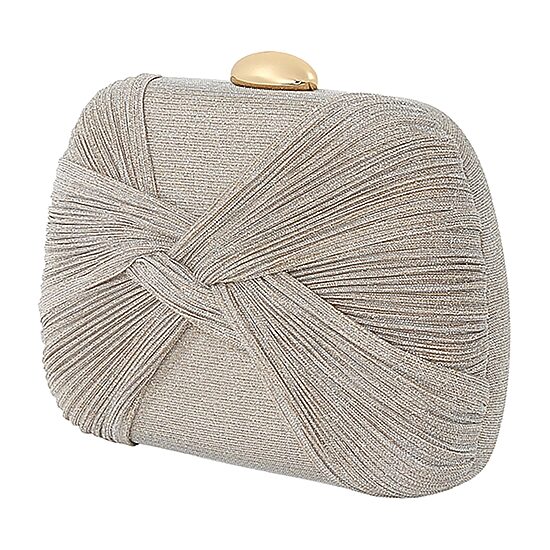 American Glamour Badgley Mischka Twist Clutch