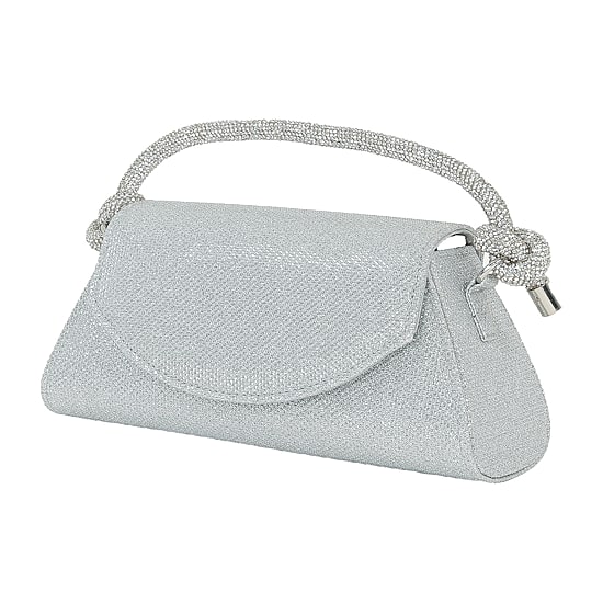 American Glamour Badgley Mischka Crystal Top Handle Evening Bag