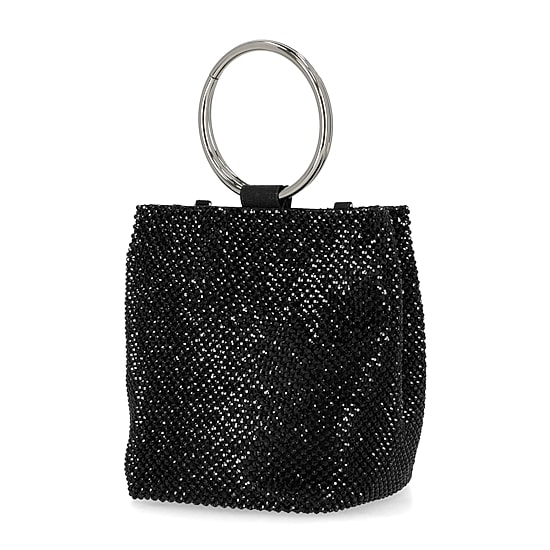 Gunne Sax by Jessica McClintock Gwenyth Ring Handle Evening Bag