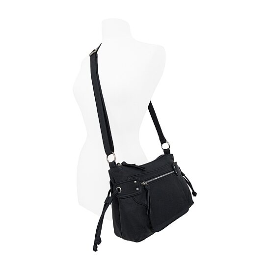 Bueno of California Grainy Washed Tie Side Crossbody Bag