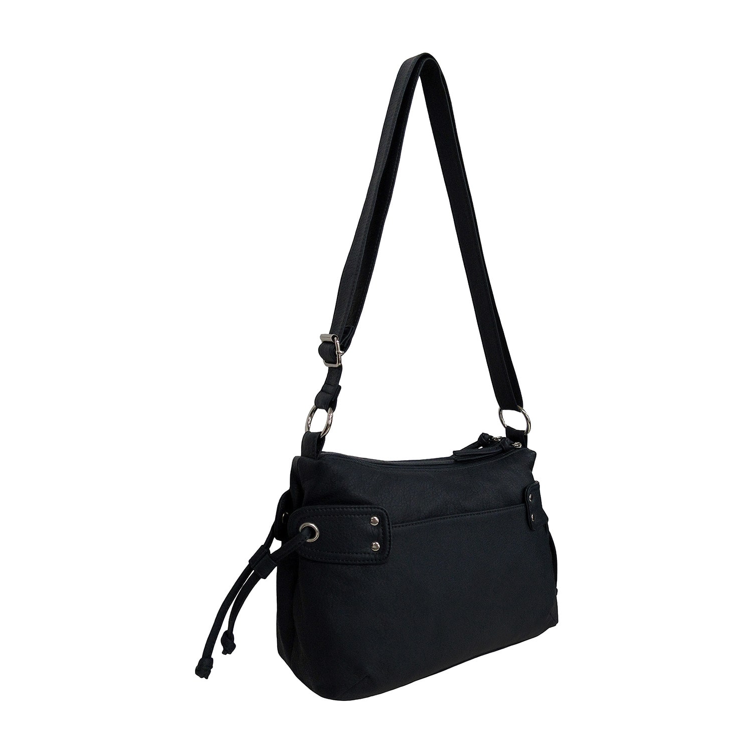 Bueno of California Grainy Washed Tie Side Crossbody Bag
