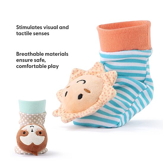 The Peanutshell Wrist And Sock Rattles
