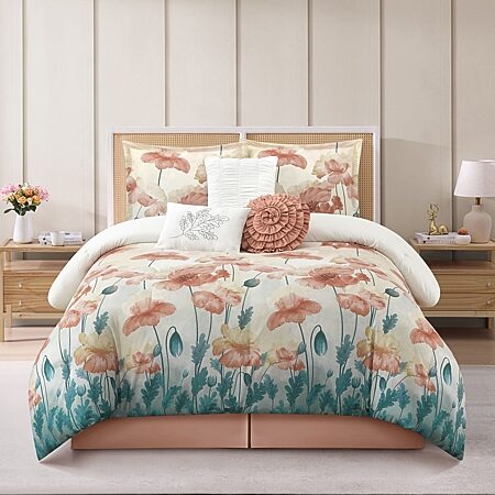 Casual Comfort Waffle Textured Midweight Down Alternative