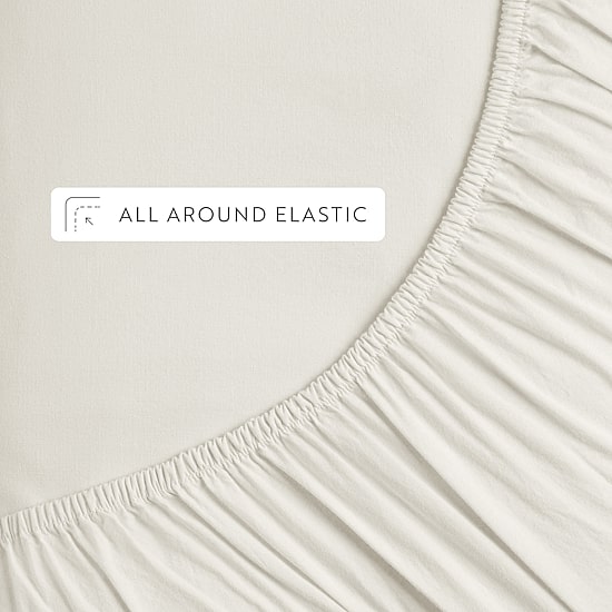 Casual Comfort 100% Cotton Percale Ultra-Soft 4 Piece Sheet Set