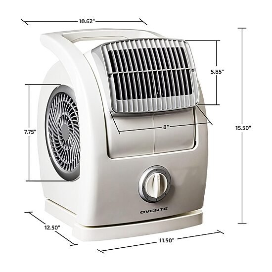Ovente Cool Breeze Pivoting Fan