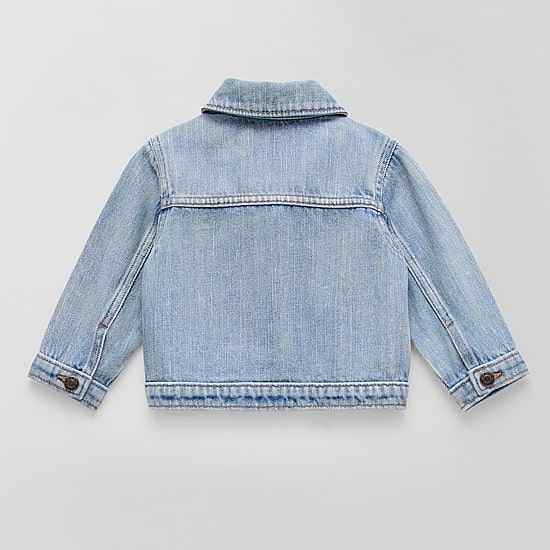 Okie Dokie Baby Girls Denim Lightweight Jacket