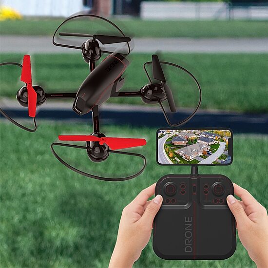 Sharper Image® 10" Mach X Video Drone with Streaming Camera