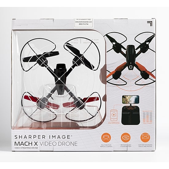 Sharper Image® 10" Mach X Video Drone with Streaming Camera