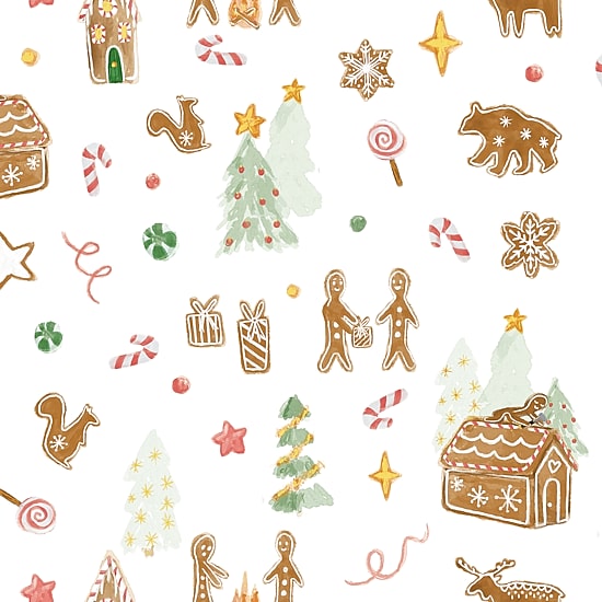 Linery 100% Turkish Cotton Christmas Flannel Sheet Set