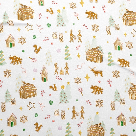 Linery 100% Turkish Cotton Christmas Flannel Sheet Set