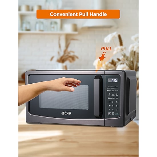 Commercial Chef 1.1 Cu Ft Counter Microwave