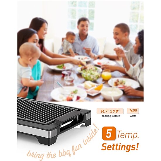 Commercial Chef Indoor Electric Grill