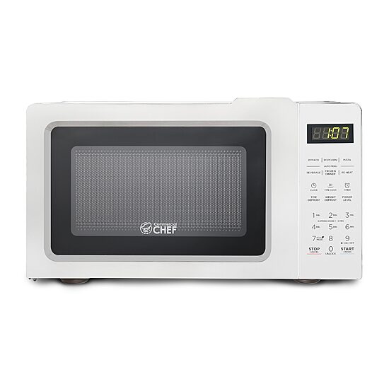 Commercial Chef 0.7-Cu. Ft. Countertop Microwave - White