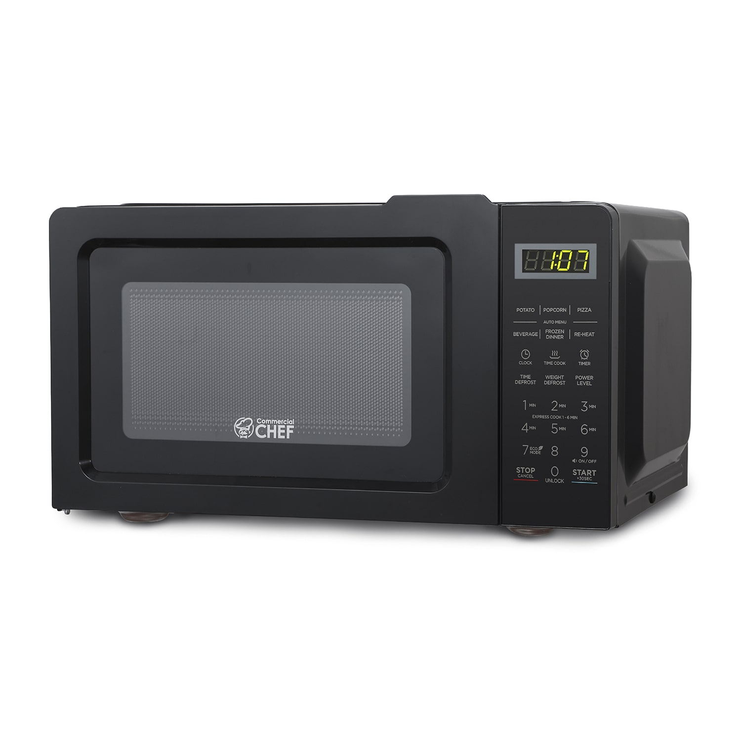 Commercial Chef 0.7-Cu. Ft. Countertop Microwave - Black